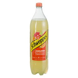 Schweppes agrumes 1,5 L - Carton de 6