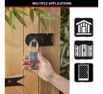 Cadenas à code en acier haute sécurité Excell® Master Lock - largeur 50 mm