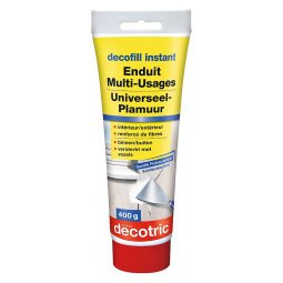 Enduit multi-usages prêt à l'emploi Decofill instant Decotric - Tube de 400 g