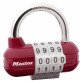 Cadenas à code Pro Sport Master Lock- largeur 64 mm