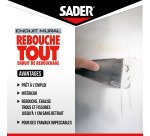 Enduit de rebouchage Rebouche Tout Sader - Tube de 330 g