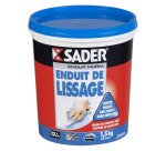 Enduit de lissage mural Sader - Seau d'1,5 kg