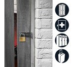 Cadenas à clé en laiton Master Lock 150EURD, 160EURD, 170EURD