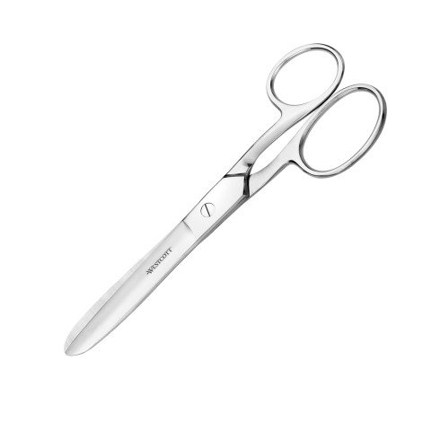 Tijeras para diestros con puntas redondas Steel Westcott 17 cm