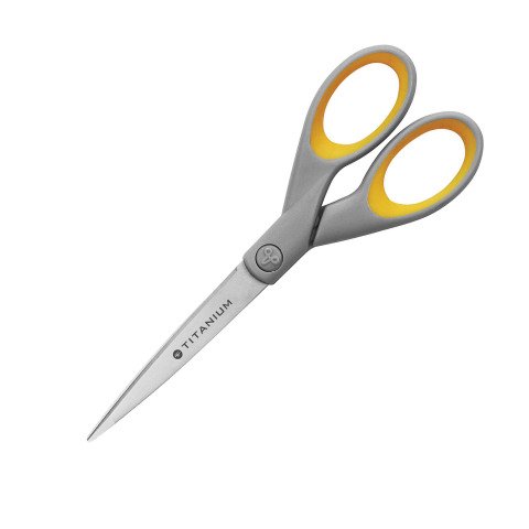 Tijeras ambidextras con puntas afiladas Titanium Super Wescott 18 mm