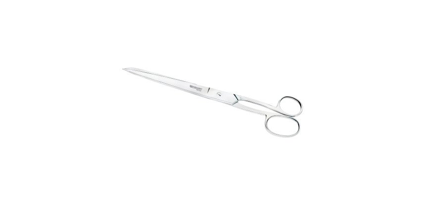 Tijeras para diestros con puntas redondas Steel Westcott 25 cm