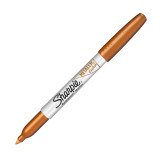Marqueur permanent Sharpie pointe ogive fine de 1,5 à 3 mm - Couleur or