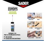Colle spéciale experts Blocage pour bois Sader - Flacon de 50 ml