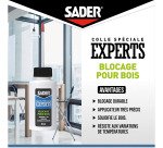 Colle spéciale experts Blocage pour bois Sader - Flacon de 50 ml