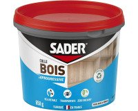 Colle à bois prise progressive Sader - Pot de 650 g