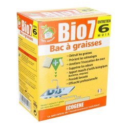 Bio7 spécial Bac à graisses Ecogene - 6  Sachets-doses