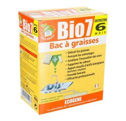 Bio7 spécial Bac à graisses Ecogene - 6  Sachets-doses