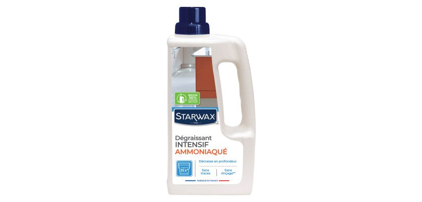 Dégraissant intensif ammoniaqué Starwax - Bidon de 1 L