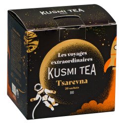 Thé Tsarevna Bio Kusmi Tea - Boîte de 24 sachets mousseline