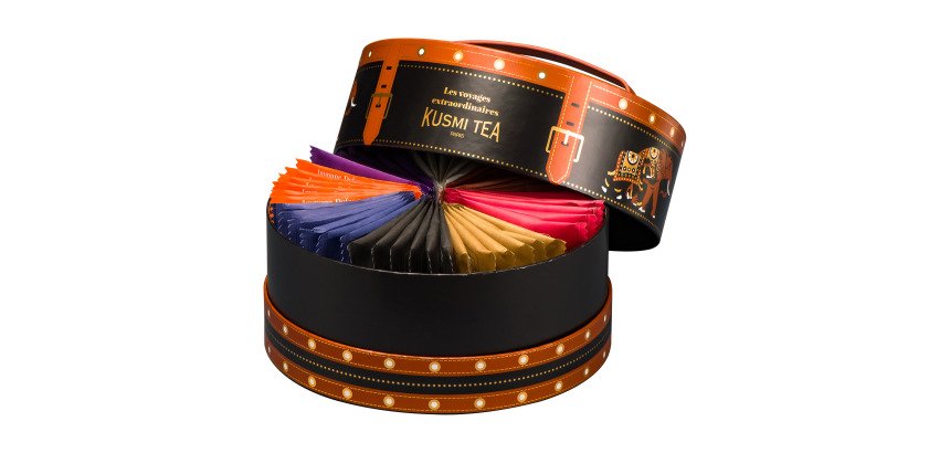 Coffret découverte Bio Kusmi Tea Noël 2024 - 48 sachets