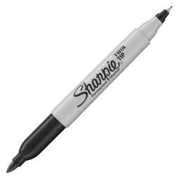 Marqueur permanent Sharpie double pointe 0,5 à 3 mm