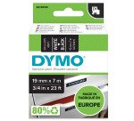 Ruban polyester Dymo D1 19 mm S0720910