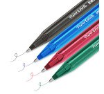 Stylo bille Paper Mate Inkjoy 100 rétractable écriture moyenne 1 mm - Pochette de 8