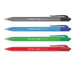 Stylo bille Paper Mate Inkjoy 100 rétractable écriture moyenne 1 mm - Pochette de 8