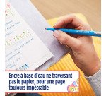 Stylo feutre Paper Mate Flair Tropical écriture moyenne - Pochette de 12