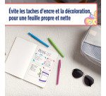 Stylo feutre Paper Mate Flair Tropical écriture moyenne - Pochette de 12