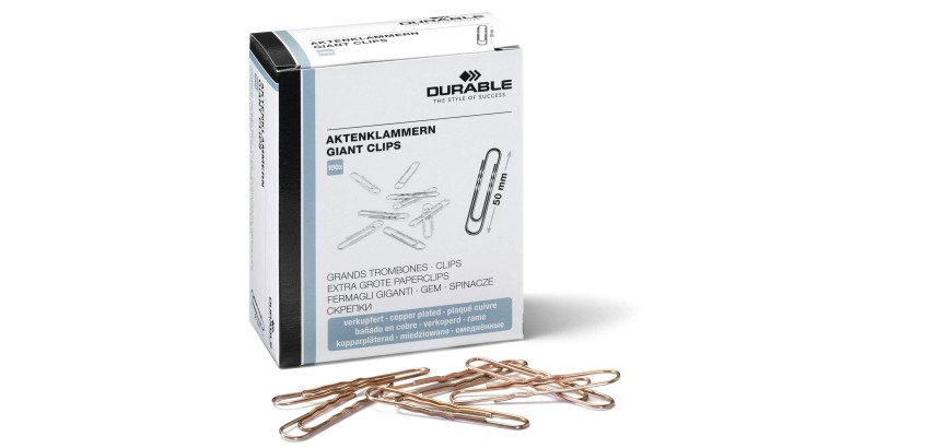 Trombones 50 mm Durable - Box of 100