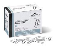 Paperclips, galvanized, pointed, 26 mm