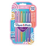 Stylo feutre Paper Mate Flair Candy POP écriture moyenne - Pochette de 6