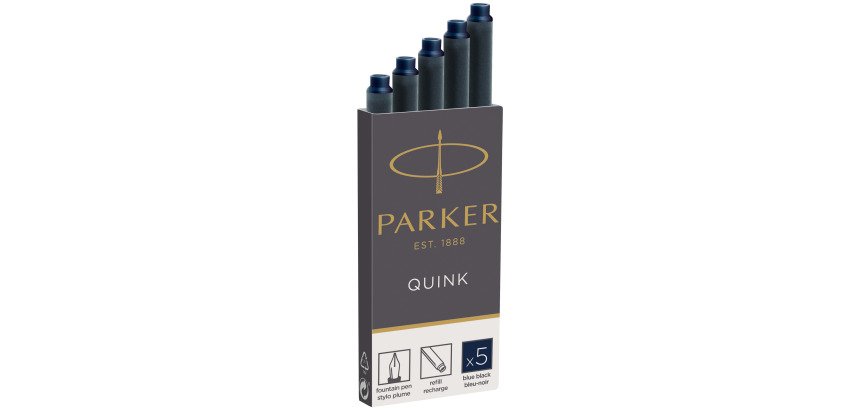 Cartouche longue Parker I'm gun métal