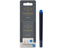 Cartouche d'encre longue Parker pour stylo plume - Boite de 10