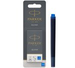 Cartouche d'encre longue Parker pour stylo plume - Boite de 10