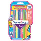 Stylo Filzstift Paper Mate Flair Retro mittlere Schrift - Packung mit 6