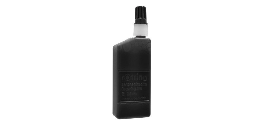 Recharge d'encre pour Isograph Rotring - Flacon de 23 ml
