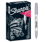 Marqueur permanent Sharpie pointe ogive fine de 1,5 à 3 mm