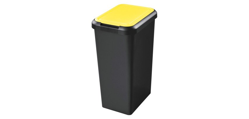 Papelera Touch & Lift 45 litros, clasificación selectiva CEP