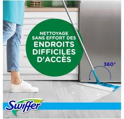 Lingettes humide Swiffer pour sols Citrus Fresh - Paquet de 10