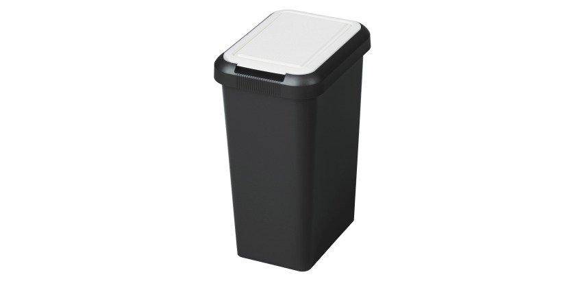 Poubelle Touch & Lift 45 litres tri sélectif CEP