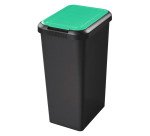 Poubelle Touch & Lift 45 litres tri sélectif CEP