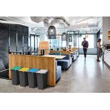 Poubelle Touch & Lift tri sélectif CEP - 45 litres