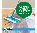 Lingettes humide Swiffer pour sols Citrus Fresh - Paquet de 10