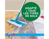 Swiffer navulling vochtige vloerdoekjes Citrus Fresh, pak van 20 stuks