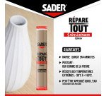 Pâte à réparer tous matériaux Répare Tout Epoxy Sader - Tube de 57 g