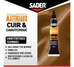 Colle pour Cuir et Caoutchouc Sader - Tube de 30 ml