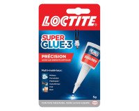 Colle Super glue3 Précision Loctite - Flacon de 5 g