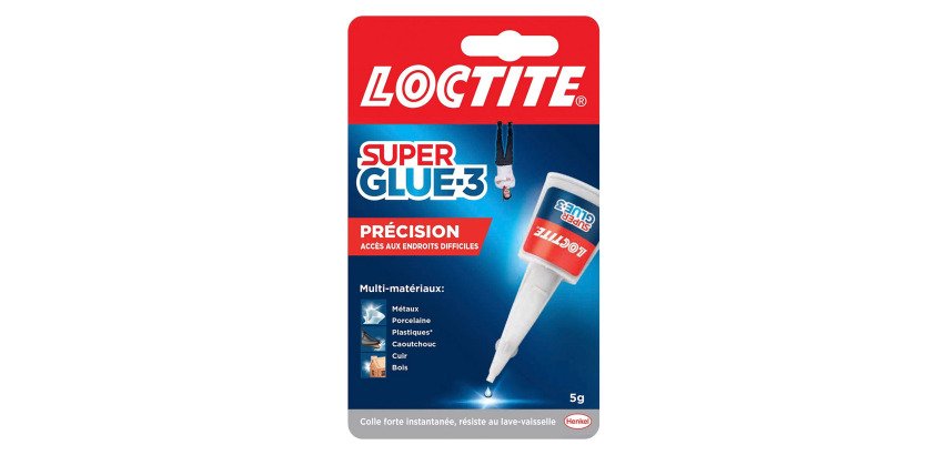 Colle Super glue3 Précision Loctite - Flacon de 5 g