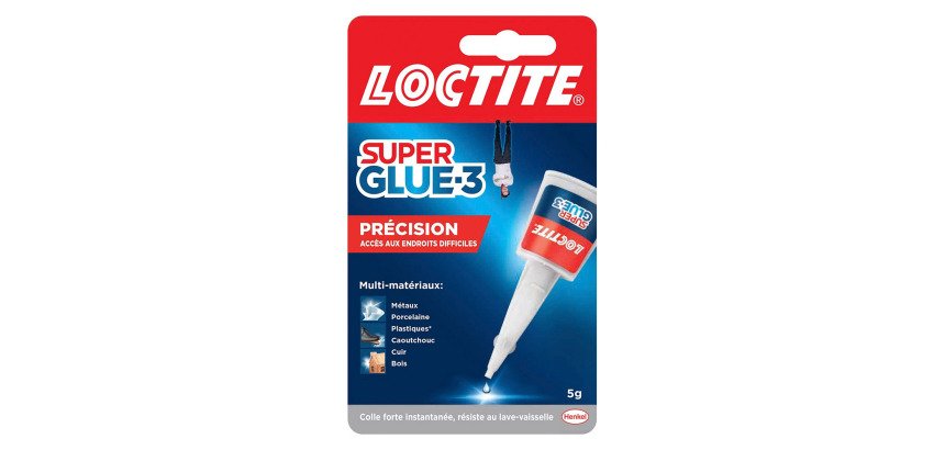 Colle Super glue3 Précision Loctite - Flacon de 5 g