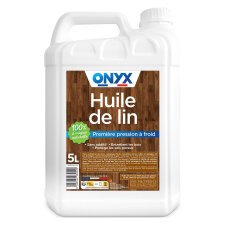 Huile de lin Onyx - Bidon de 5 L