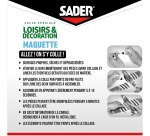 Colle spéciale Maquette, Loisirs et décoration Sader - Flacon de 30 ml