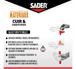 Colle pour Cuir et Caoutchouc Sader - Tube de 30 ml