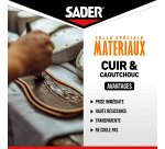 Colle pour Cuir et Caoutchouc Sader - Tube de 30 ml